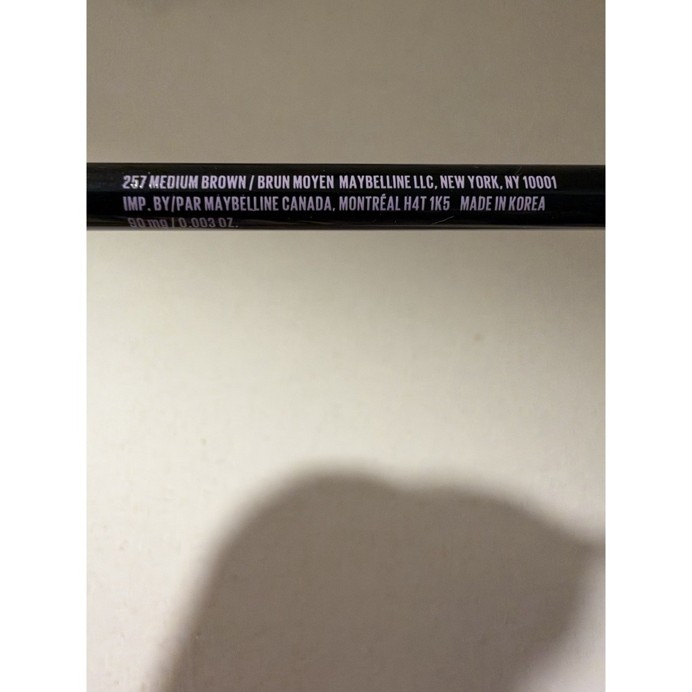 Maybelline Express Brow 2-In-1 Pencil + Powder Medium Brown 257 Waterproof New - Picture 4 of 4